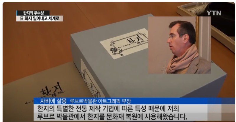 한지의 내구성 8천년 (세계1위)