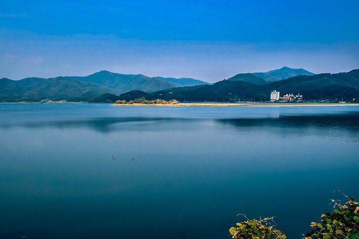 한강과 금강산물