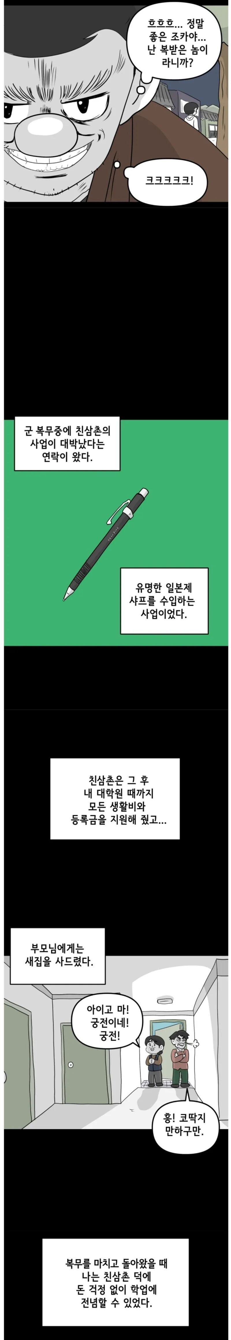 사업한다고 돈 빌리는 삼촌 결국...(속편포함)