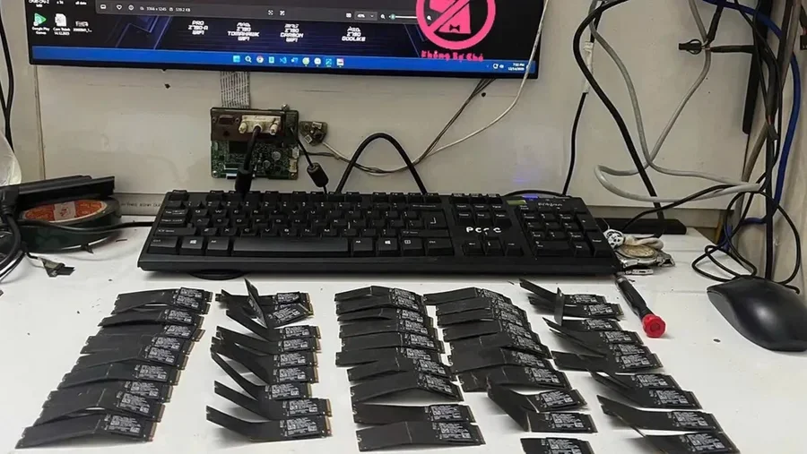 아빠의 ssd 내구성 테스트를 한 10살 아들 ㄷㄷ
