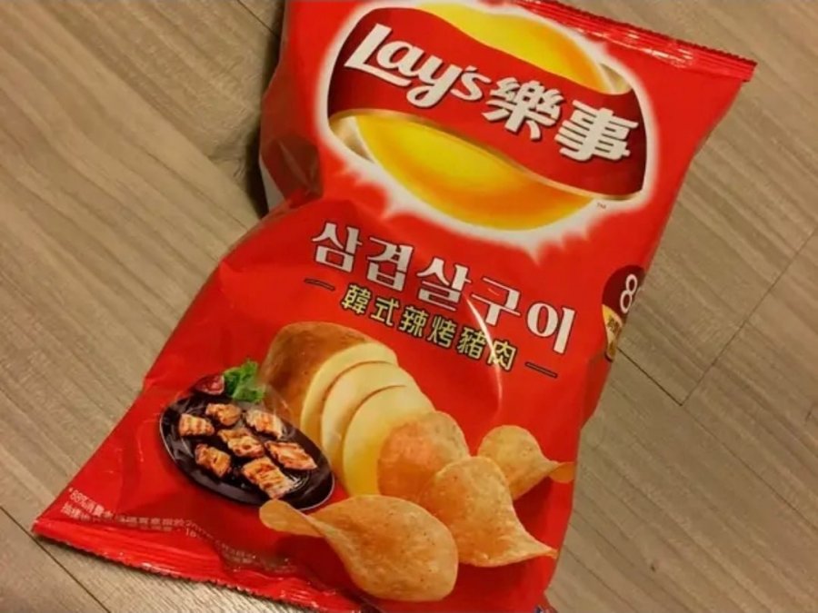 레이즈 한국 맛 감자칩