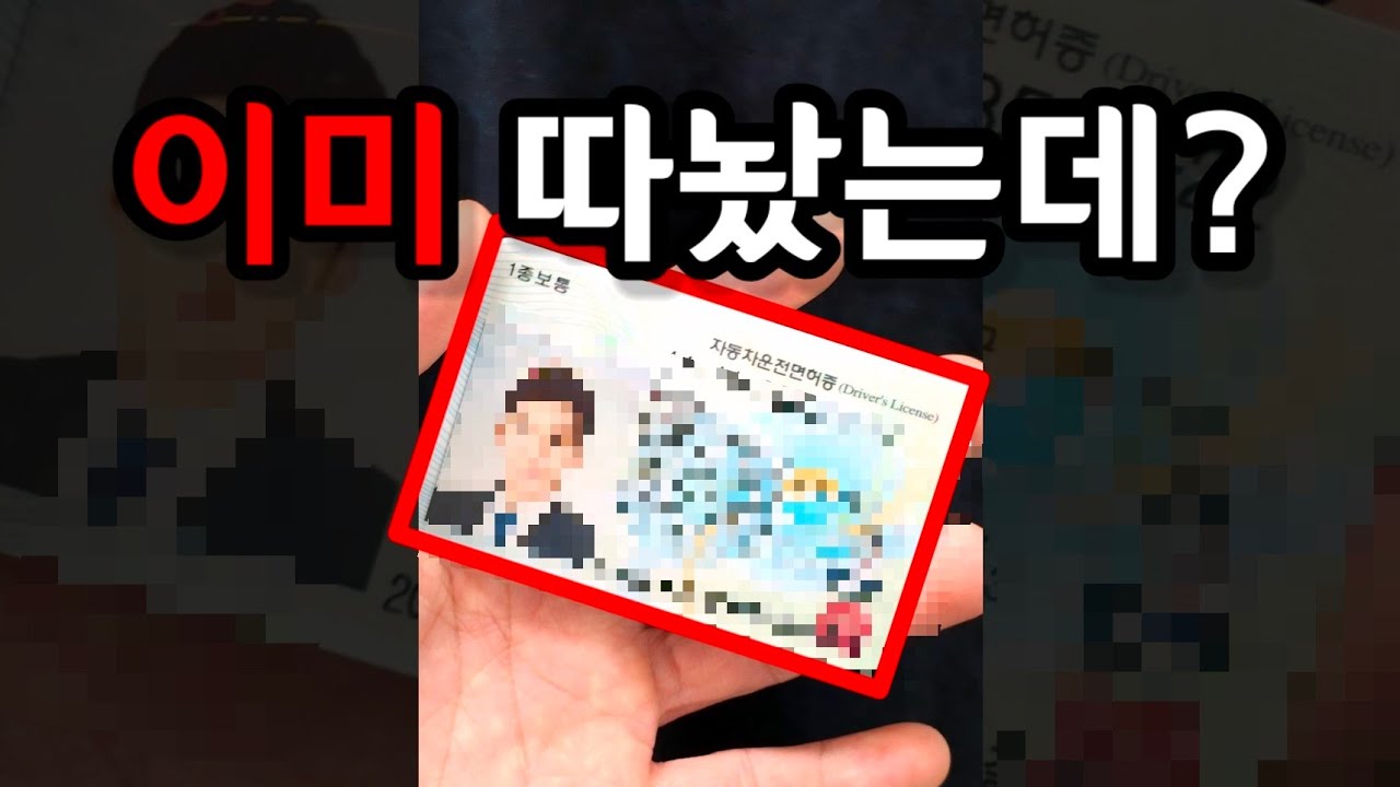 결국 올해부터 다 바뀝니다! (이미 면허있는 분들 꼭 보세요)